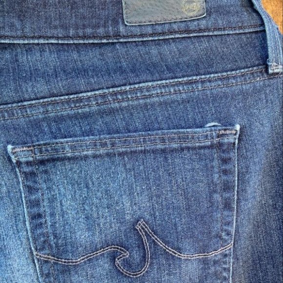 Adriano Goldschmeid The Farrah High-Rise Stretch Skinny Jeans Dark Wash - Picture 5 of 5